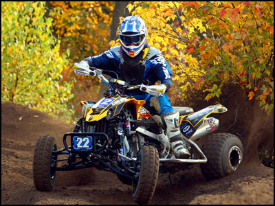 Cody Miller at Round 12 of the New England ATV Series