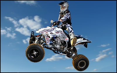 Greg Gee ATV Blue Sky Jump