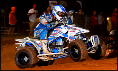 #27 Brad Riley - Honda TRX450R ATV - Extreme Dirt Track Series 