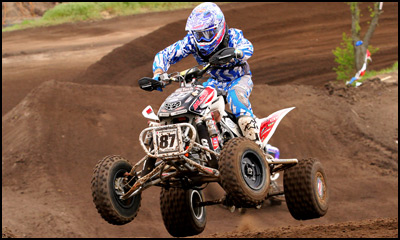 #13 Kirby Cook - Honda TRX450R ATV - Extreme Dirt Track Series 
