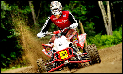 Bruce Gaspardi - Polaris 450MXR ATV - NEATV-MX Amateur Racer