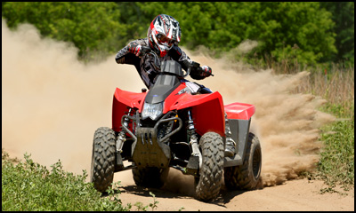 Polaris Scrambler 500 4x4 Sport ATV - Indy Red 