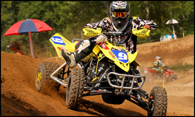 Josh Creamer - Suzuki LTR450 ATV - 2010 AMA ATV MX Pro Champion 