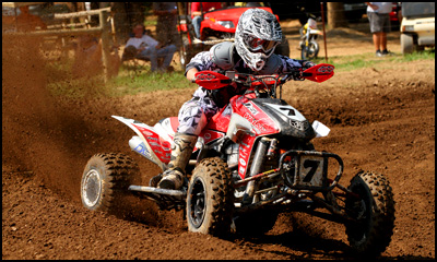 Heather Byrd - Honda TRX450R ATV - Womens AMA ATV MX 