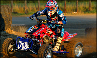 Harold Goodman - Honda TRX450R ATV - ATV Extreme Dirt Track 