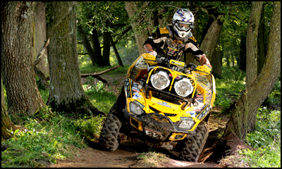 Michael Swift - Can-Am Outlander 800 ATV - Warnert Racing