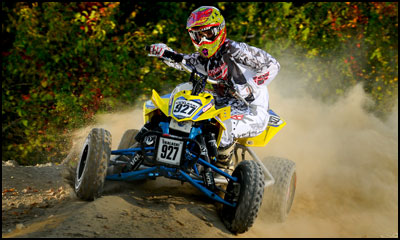 Mike Skalaski - Suzuki LTR450 ATV - NEATV-MX Amateur Racer 