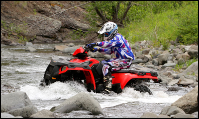 2010 Polaris Sportsman 400 H.O 4x4 ATV - Montana Mountains 