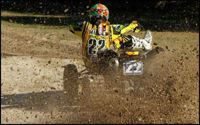 Cody Miller #22 Can-Am DS450 ATV Roost