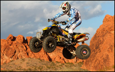 Can-Am DS450 Pro ATV Racer Josh Frederick 