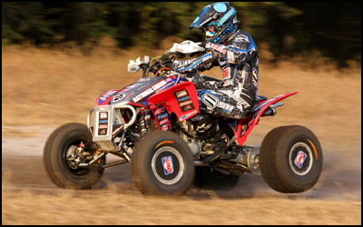 GNCC XC1 Pro ATV Racer Jarrod McClure - Honda TRX450R ATV