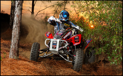 Shift Racing's #16 Jarrod McClure - GNCC XC1 Pro ATV Racer 