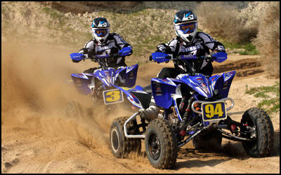 Yamaha's WORCS ATV Pro Racers #94 Dustin Nelson & #3 Josh Row