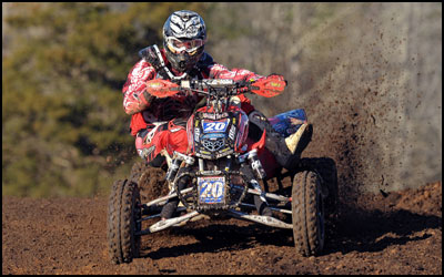 #20 Josh Upperman - AMA ATV Pro Motocross - Honda 450R ATV