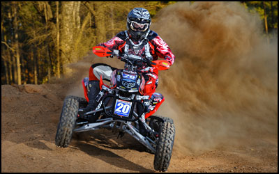 DWT's #20 Josh Upperman - AMA ATV Motocross Pro ATV Racer 