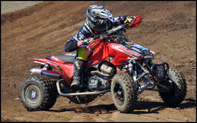 Fly Racing's #20 Josh Upperman - AMA ATV Motocross Pro ATV Racer