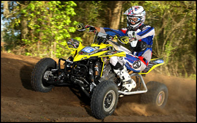 Percision Racing's #16 Jeremy Lawson - AMA ATV MX Pro ATV Racer 