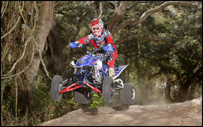 Honda's #7 Joe Byrd - AMA ATV Motocross Pro Racer