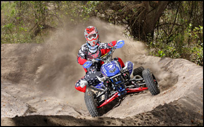 Custom Axis' #7 Joe Byrd - AMA ATV Motocross Pro Racer