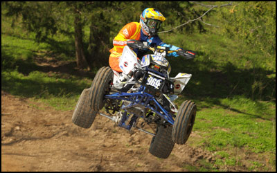 JB Racing's Travis Moore - AMA ATV MX Pro ATV Racer