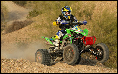 Fly Racing's Robbie Mitchell - Kawasaki KFX450R ATV 