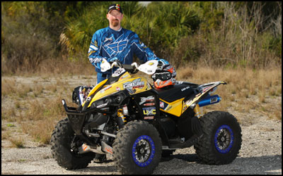 Team UXC Racing's Cliff Beasley - 3x GNCC Lites ATV Champion