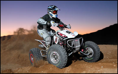 Laker Custom Plastic's Nick Nelson - Honda TRX450R ATV