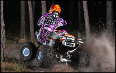 #661 Jay Humprey - GNCC ATV Racer - Honda TRX450R ATV