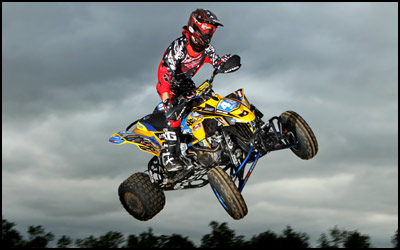 Fox Racing Shox's Chase Snapp - Can- Am DS450 ATV