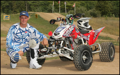 Fox Shox' Greg Gee - 2010 CMRC Candian Pro ATV MX Champion