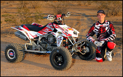 2011 Yamaha QuadX ATV Pro-Am Champion Garrin Fuller