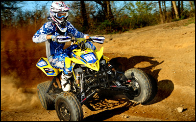 Fox Racing Shox' Dustin Wimmer - Suzuki LTR450 ATV