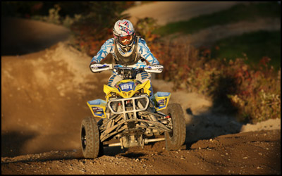 Suzuki's Dustin Wimmer - 2011 NEATV-MX Pro ATV Champion