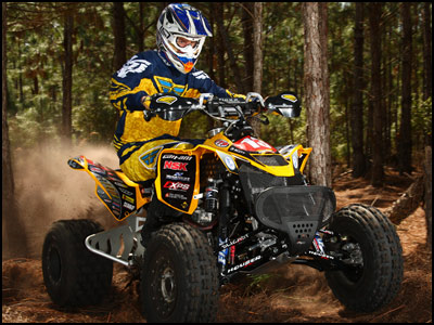 Warnert Can-Am's Chris Bithell GNCC XC1  Pro Rider