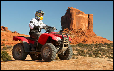2011 Honda Rancher 420 ES Utility ATV - Moab Monitor Butte