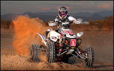 Precision Racing's Julie Russell - Honda TRX450R Sport ATV