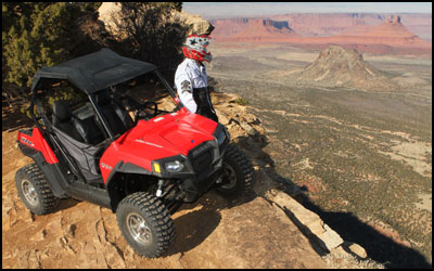 2011 Polaris RZR S 800 UTV / SxS - Moab Castle Rock Overlook