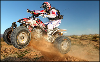 Roll Design's Danny Prather - Honda TRX450R Sport ATV 