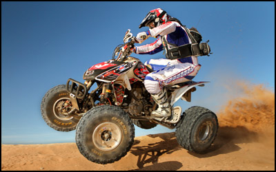 MCR's Danny Prather - Honda TRX450R Sport ATV