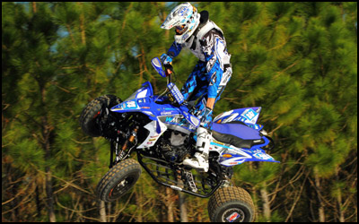 Yamaha Factory Racing's Chad Wienen - AMA ATV MX Pro Racer