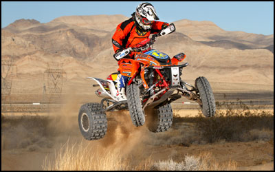 Fox's Tim "TPQ" Shelman - Honda TRX450R Sport ATV