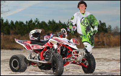 2011 AMA ATV Motocross Pro-Am ProductionChampion Mark Madl