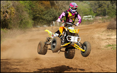 Fox Racing Shox' Joel Hetrick - Can-Am DS450 Sport ATV