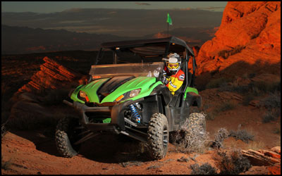 Kawaski Teryx 750 4x4 Side-by-Side - Sand Hollow OHV Riding Area