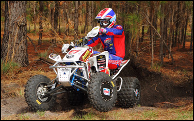 Lonestar Racing's Adam McGill - Honda 450R ATV