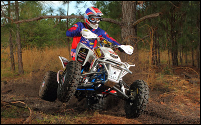 Blingstar's #2 Adam McGill - GNCC XC1 Pro ATV Racer