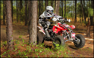 Honda's Brian Wolf - GNCC XC1 Pro ATV RaceHonda's Brian Wolf - GNCC XC1 Pro ATV Racer