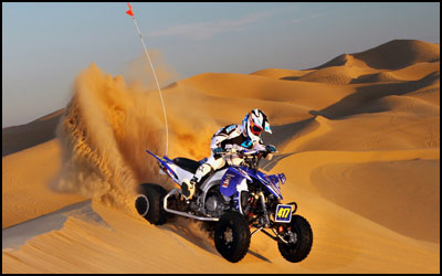 Yamaha's Josh Row - Glamis Sand Dunes - Yamaha YFZ450R ATV