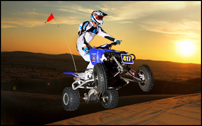 Roll Design's Josh Row - Glamis Sand Dunes - Yamaha YFZ450R ATV
