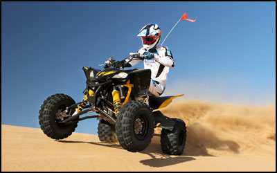 WORCS Pro ATV Racer Josh Row - Yamaha YFZ450R SE ATV